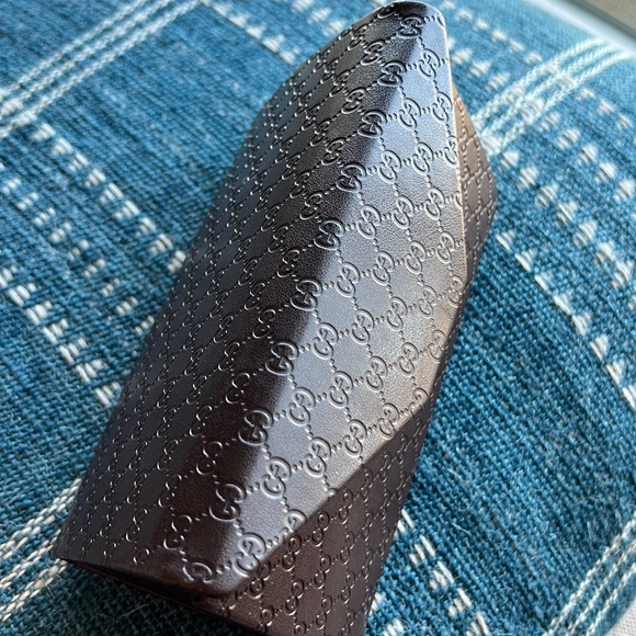 GUCCI Guccissima Collapsable Sunglass/Glass case new - Picture 4 of 10